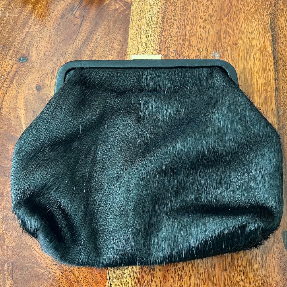 Clare V cross body black bag